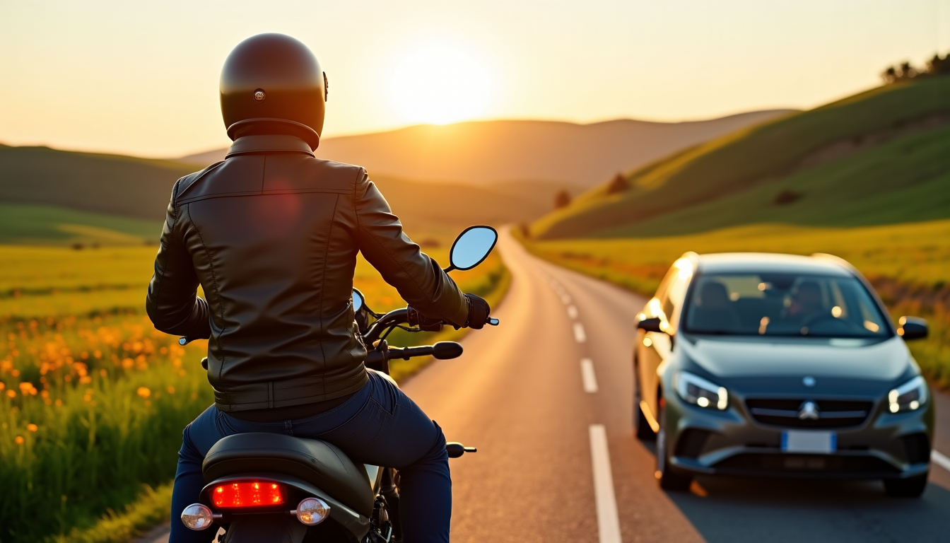 7 conseils pour sécuriser vos déplacements à moto et en voiture