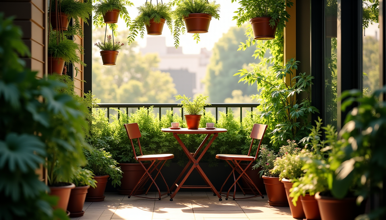 Comment transformer un petit espace en oasis de verdure ?